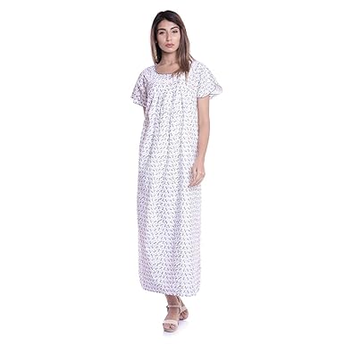plus size cotton night gowns