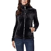 32 DEGREES Womens Plush Luxe Fur Super Soft Full Zip Jacket Outwear