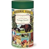 Cavallini Papers & Co. National Parks 1,000 Piece Puzzle, Multi
