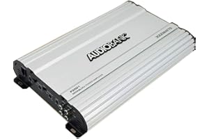 Audiobank Monoblock 3000 WATTS Amp Class AB Car Audio Stereo Amplifier P3001 Heavy-Duty Aluminum Alloy Heatsink | Class A-B O
