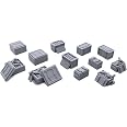 EnderToys Paintable Crystal Clusters - 3D Printed Terrain For 28mm Tabletop Wargaming (9 Pieces) - View #9