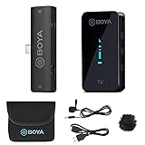 BOYA Wireles Microphone,XM6-S5 USB C Wirele Clip