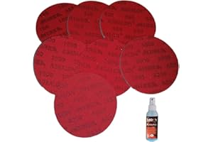 BOWLERSTORE PRODUCTS Bowlerstore Abralon Sanding Pads- Set of All 7 Grits Plus Moxy Cleaner