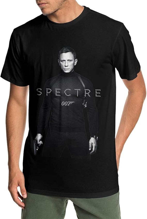 Amazon Co Jp ｔシャツ James Bond ジェームズ ボンド メンズ Uネックトップス 吸汗 通気 ファッション 男性 快適 スポーツ 旅行 服 ファッション小物