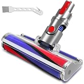 Lemige Soft Roller Cleaner Head Replacement for Dyson V7 V8 V10 V11 V15 | Cordless Vacuum Attachments Replacement Parts&amp;Accessories for Dyson Quick Release V8 Fluffy Head Hardwood Floors Attachments