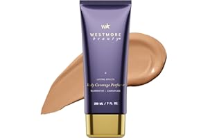 Westmore Beauty Body Coverage Perfector – Waterproof Leg & Body Makeup - Tattoo Cover Up Makeup - 7 Oz (Natural Radiance)