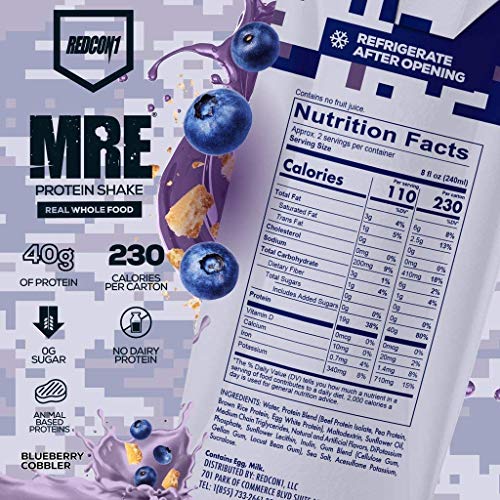 REDCON1 – MRE PROTEIN SHAKE