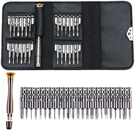 Igoolee 25 in 1 Precision Torx Screwdriver Set | Repair opening Tools Kit for iPhone, iPad, Mac, Laptop, Cell Phone, Table, Watch and Other Appliances