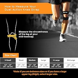 Cho-Pat Dual Action Double-Layer Adjustable Knee