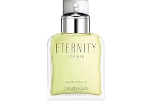 Calvin Klein Eternity Eau de Toilette – Fougère Men's Cologne – With Notes of Mandarin, Sage, Cedarwood & Amber – Long Lasting Fragrance