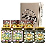 Tony Packo's Hottest Seller Gift Pack, two 24 oz. jars of Sweet Hots, two 24 oz. jars of The Original Pickles and Peppers, four cans Hot Dog Sauce