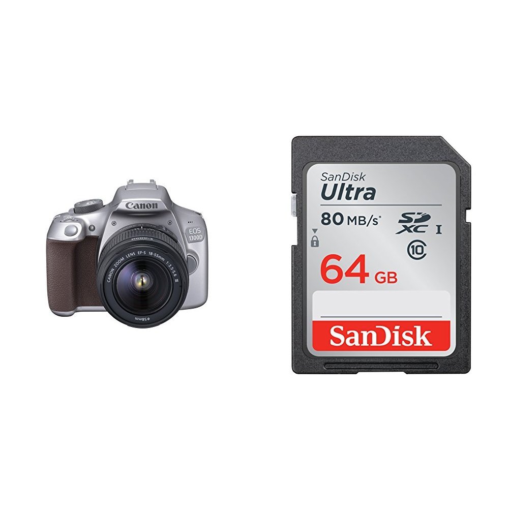 Canon EOS 1300D - Cámaras réflex de 18 MP (pantalla de 3