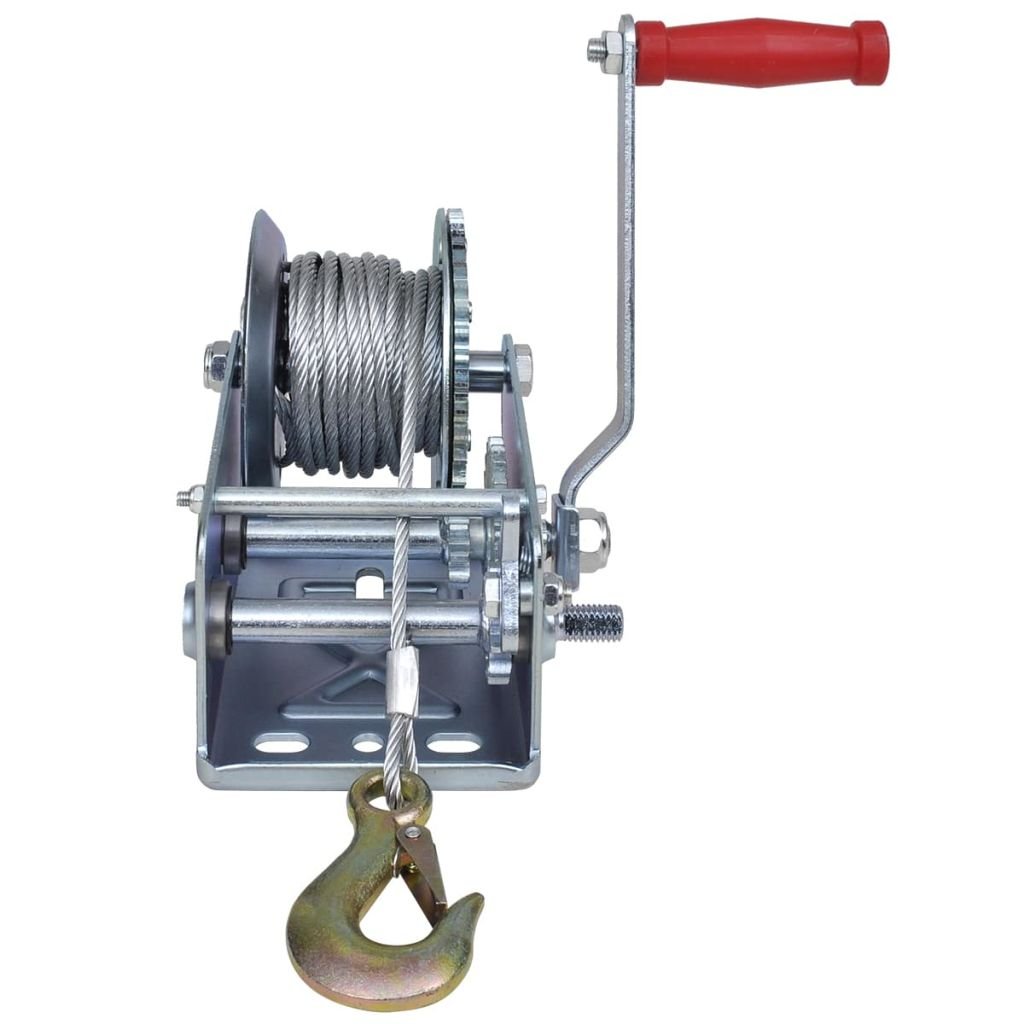 Tidyard Hand Winch Manual Hand Winch Cable Winch Trailer for pulling or