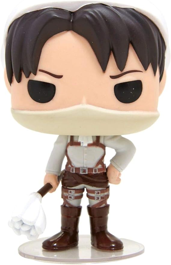 cleaning levi funko pop