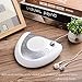 White Noise Machine, Sleep Relax Sound Machine with 8 Soothing Nature Sounds,Ocean,Wave,Rain,Forest Sound,3 Auto-Off Timer Option,Battery or Adapter Operated-Silver¡­
