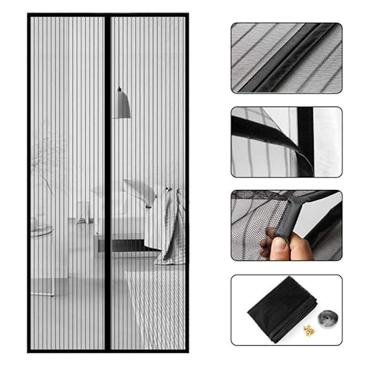 Moskitonetze für Türen, Magnet Fliegengitter Tür Insektenschutz