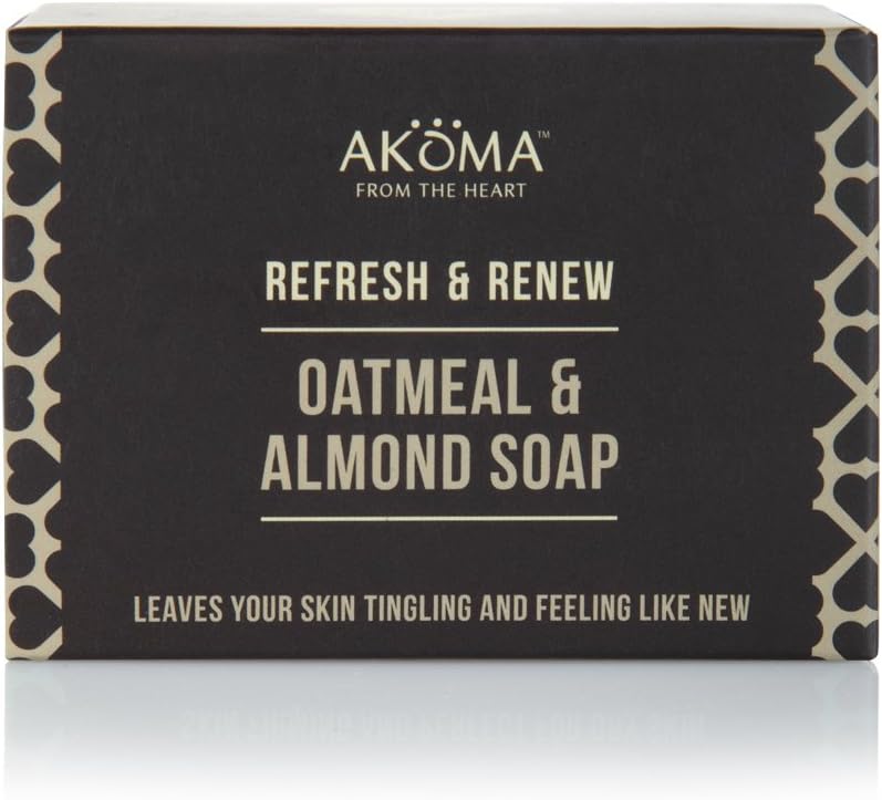 AKOMA Oatmeal & Almond Handmade Soap