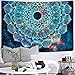Mandala Floral Tapestry Bohemian Tapestry Fantasy Hippie Tapestry Galaxy Tapestry Mysterious Flower Tapestry Psychedelic Tapestry for Room