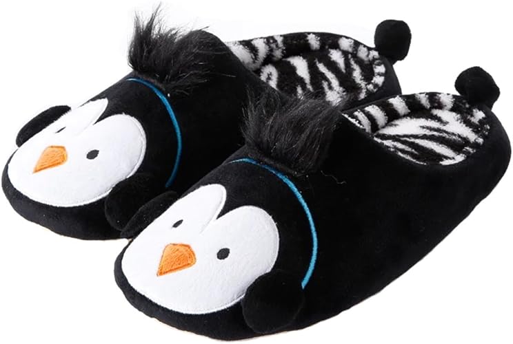 mens penguin slippers