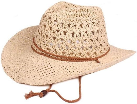 woven straw cowboy hat