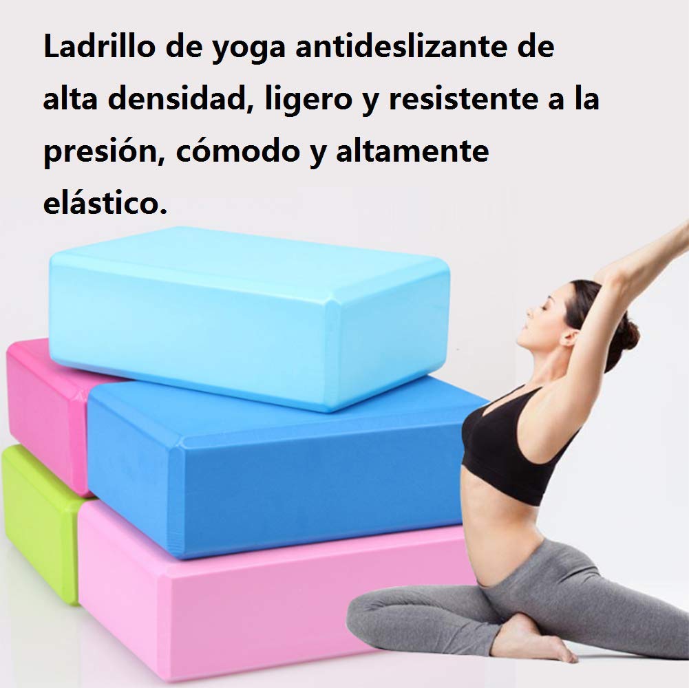 Amazon.com : NUAN233 Yoga Brick EVA high Density Yoga Block ...