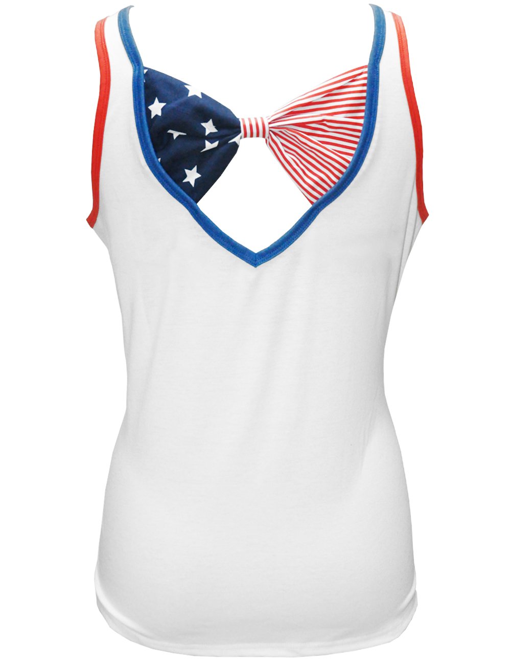 CM-Light Women T Shirts American Flag Printed Tee Cotton Camisole Cool Tank Tops For Women