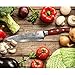 Sedge Chef knife 8 Inch - Japanese Damascus AUS-10V High Carbon Steel - Pro Chefs Knife - Non-Slip Ergonomic G10 Handle - SD-S Series