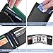 Mens Money Clip Wallet RFID Blocking Slim Wallets Leather Front Pocket Wallet