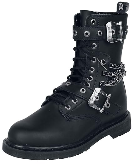 demonia mid calf boots