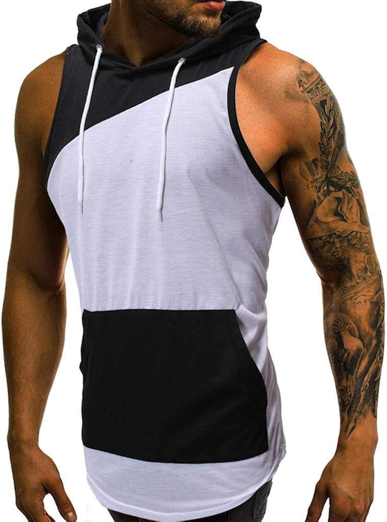 Pervobs Mens Summer Sleeveless 