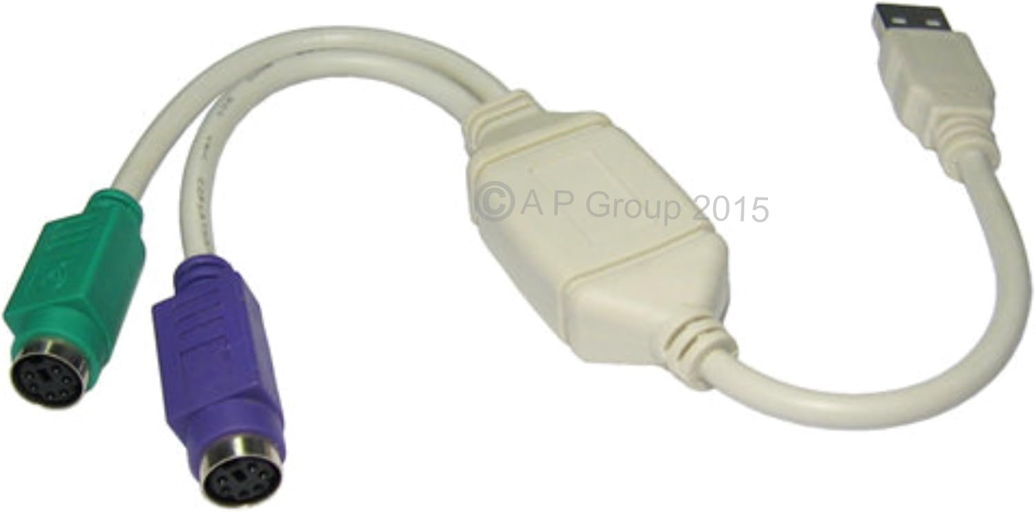 rhinocables - USB Male to 2 PS/2 Female Splitter - Image 5