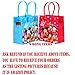 Disney Mickey and Minnie Mouse Character 12 Premium Quality Party Favor Reusable Goodie Small Gift Bags