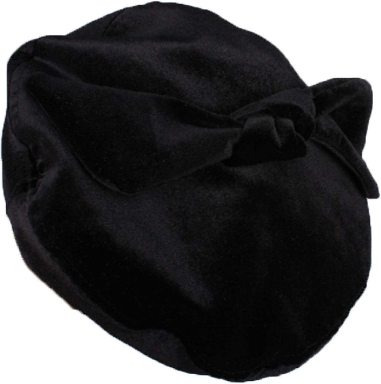 suede beret hat
