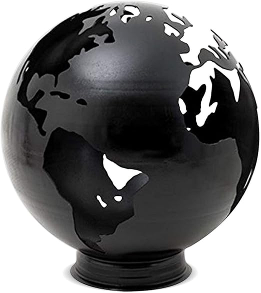 Earth Fire Globe Garden Fire Pit Amazon Co Uk Garden Outdoors