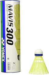 Yonex Mavis 300 Badminton Shuttlecocks Yellow Medium Speed Pack of 3 Tubes