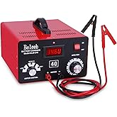 Beleeb Multi-Voltage Battery Charger 12V 24V 36V 48V 60V 72V for LiFePO4, Lithium Batteries, High Voltage Pulse Desulfator for Lead-Acid, for Car, Golf Cart, RV, Marine, Boat