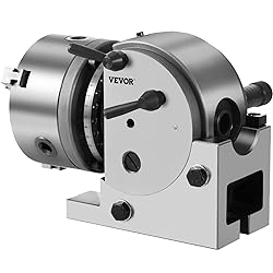 Vevor 5Inch 3 Jaw Chuck Dividing Head Set Precision