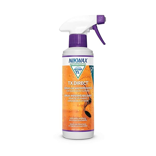 NIKWAX TX.DIRECT SPRAY-ON WATERPROOFING, 300ML, HIGH PERFORMANCE WATERPROOFING...