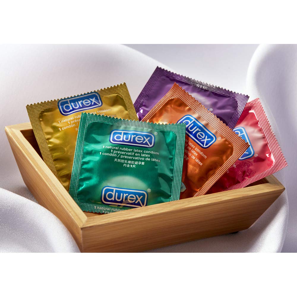 Condoms Natural Latex Condoms Durex Condom Pleasure Pack Assorted 