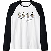 Pingu - Pingu Crosswalk Raglan Baseball Tee
