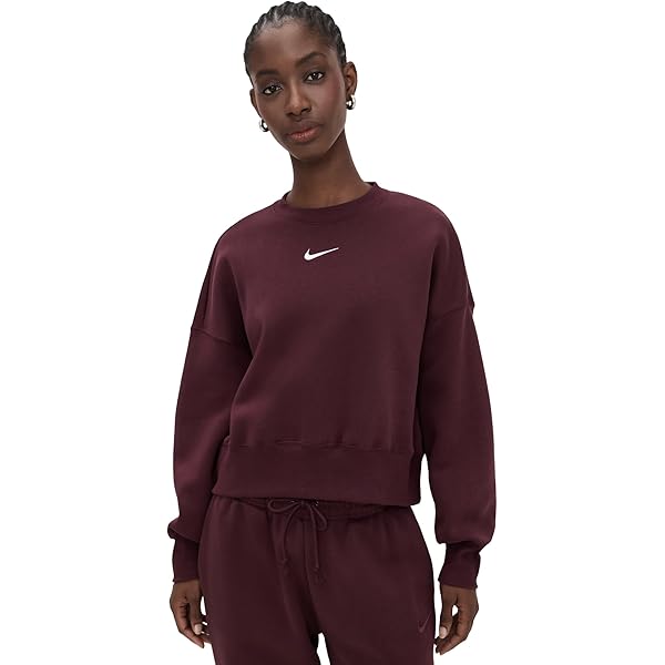 nike sportswear essential women's fleece crew stores