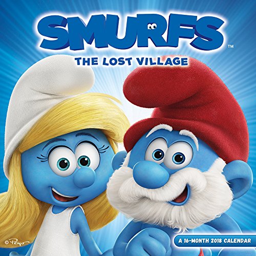 Smurfs The Lost Village 2018 Wall Calendar: Trends International: 0685650004631: Amazon.com: Books