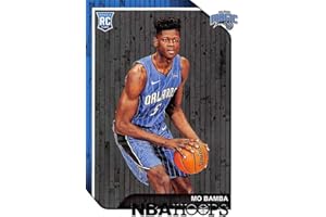 2018-19 NBA Hoops Basketball #260 Mo Bamba Orlando Magic RC Rookie Card made by Panini