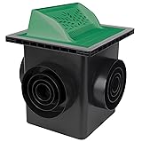 4 Outlet Catch Basin Kit 12X12 inch with Debris