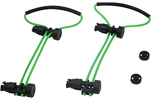 Zing Hyperstrike Dominator Bow Bungee Replacement – Green Power Bungee Cord Set for Zing Hyperstrike Dominator Bow, Durable O