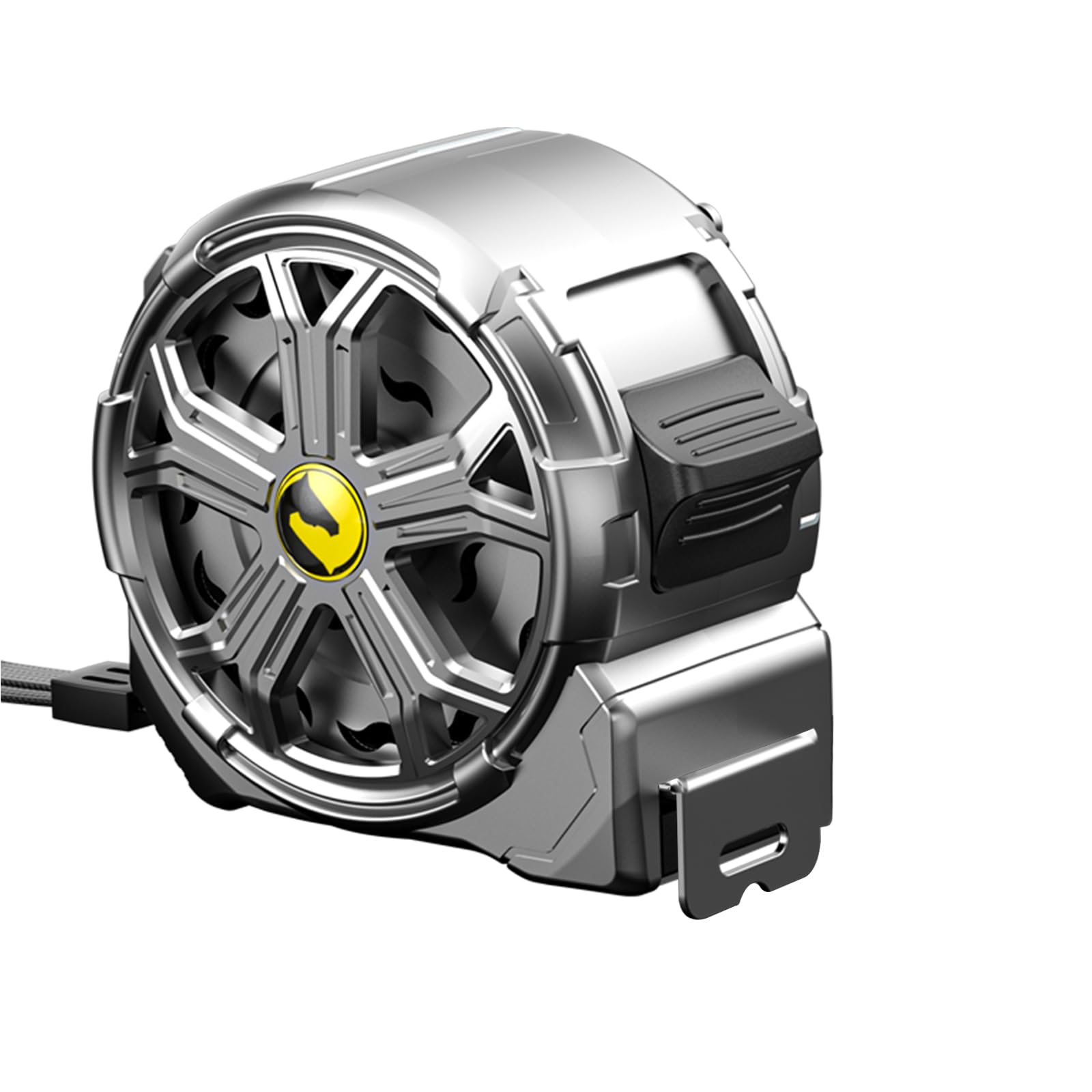 Photo 1 of 16ft Tape Measure, Stainless Steel Retractable Tape Measure, Waterproof & Rustproof Steel Measuring Tape with Hollow Design for Renovation, Construction, Carpentry (16')