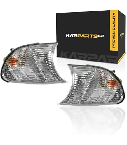 Par De Luces De Estacionamiento Y Direccionales ámbar Para BMW Serie 3 E46 2002-2005