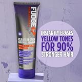 Fudge Professional Clean Blonde Damage Rewind Purple Shampoo for Blonde Hair view 5