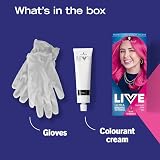 LIVE Ultra Brights Shocking Pink 093 Semi-Permanent Dye 50ml+Conditioner view 6