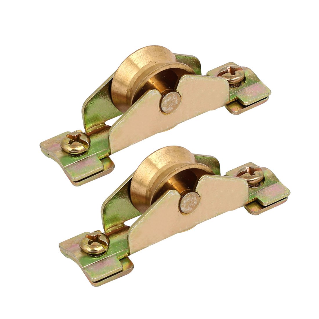 Sourcingmap 20mmx10mm Single Roller Sliding Door Window Sash Pulley Wheel 2pcs